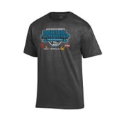 Women's Basketball Unisex 2025 Ball and Mascots March Madness Charcoal SS T-Shirt